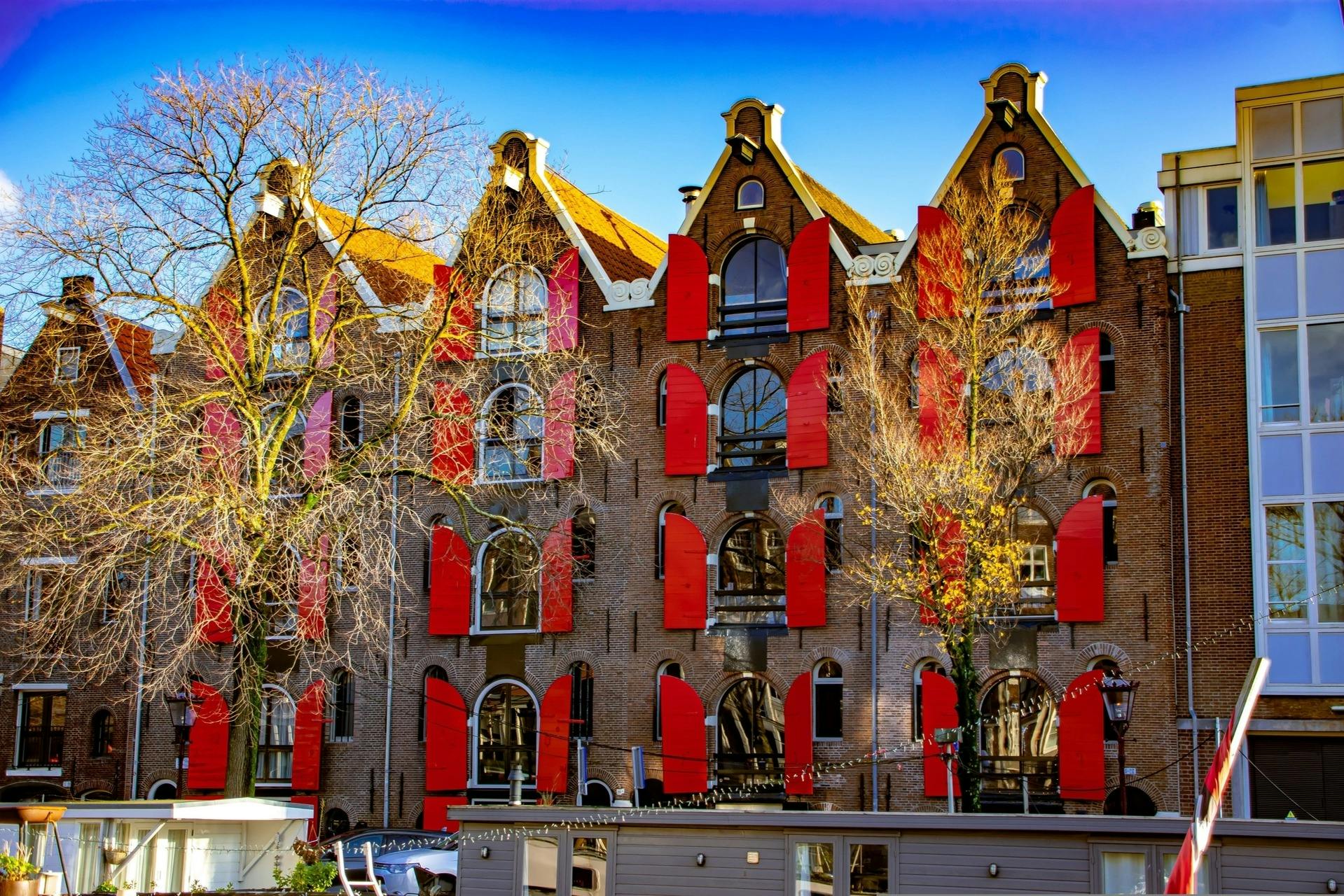 Amazing buildings of Amsterdam