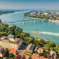 Dunajský ohyb / pohled na Slovensko