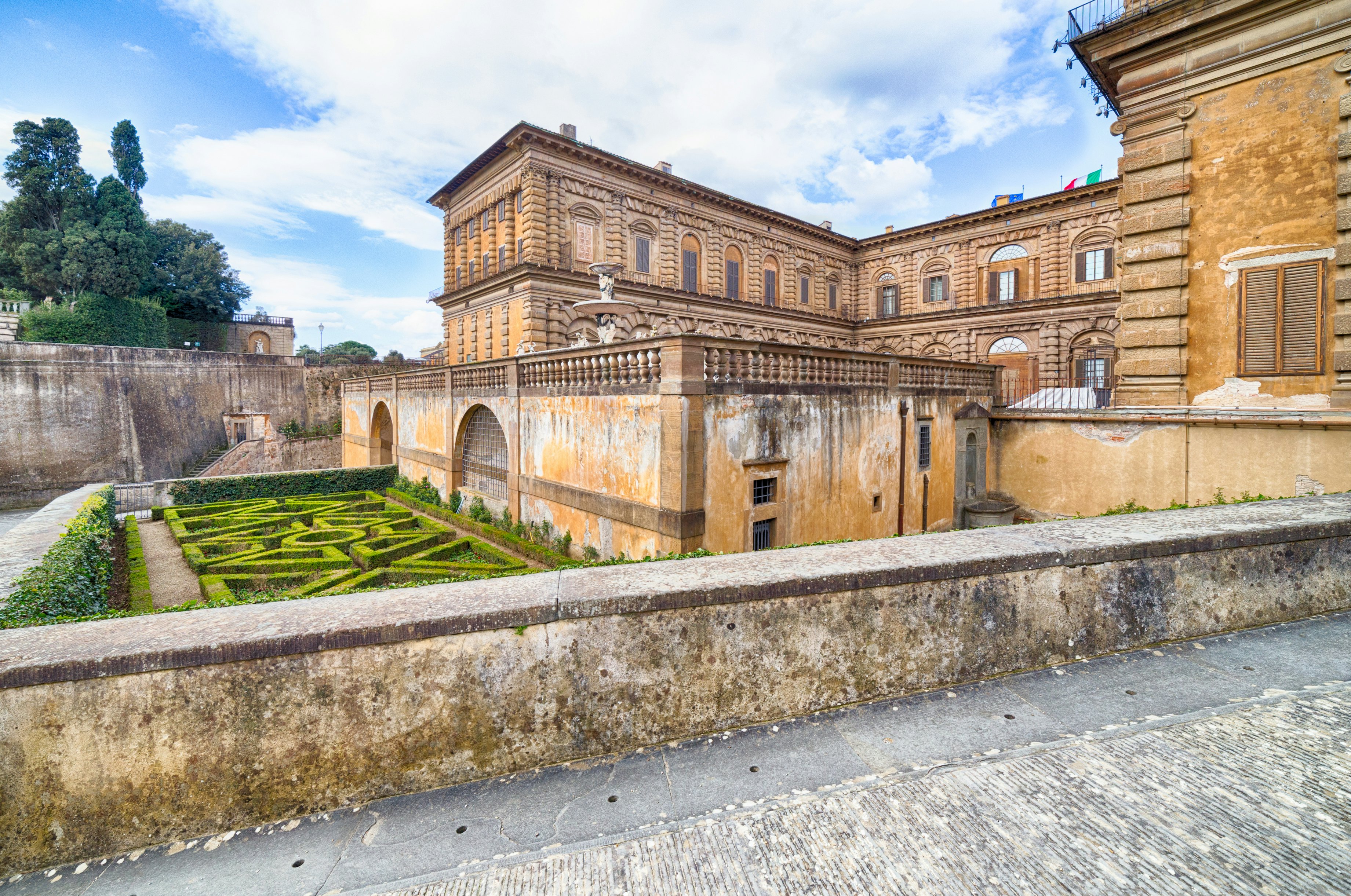 Palacio Pitti y Galería Palatina: Entrada reservada