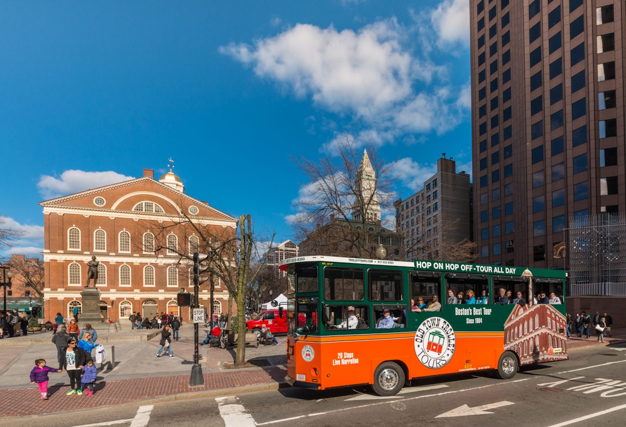 Old Town Trolley turístico en Boston - Alojamientos en Boston