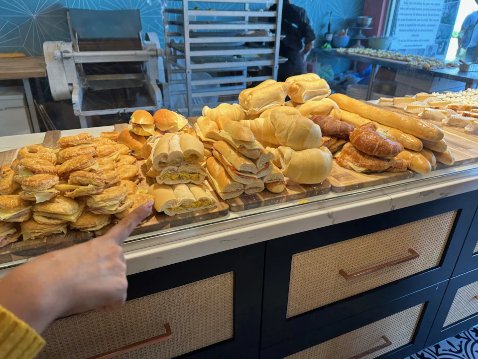 Cuban sandwiches and pastries