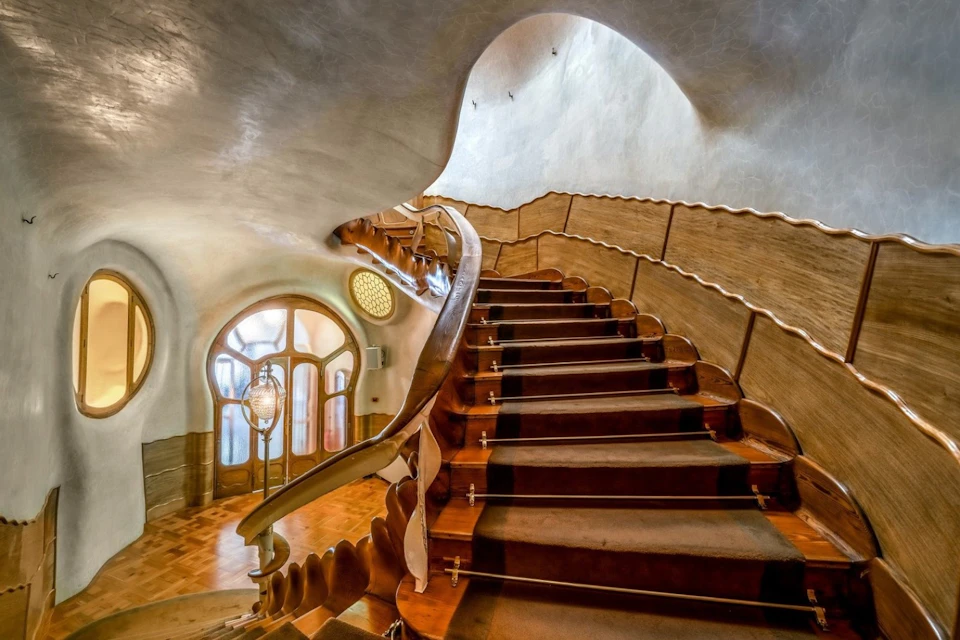 Inside Casa Batlló.