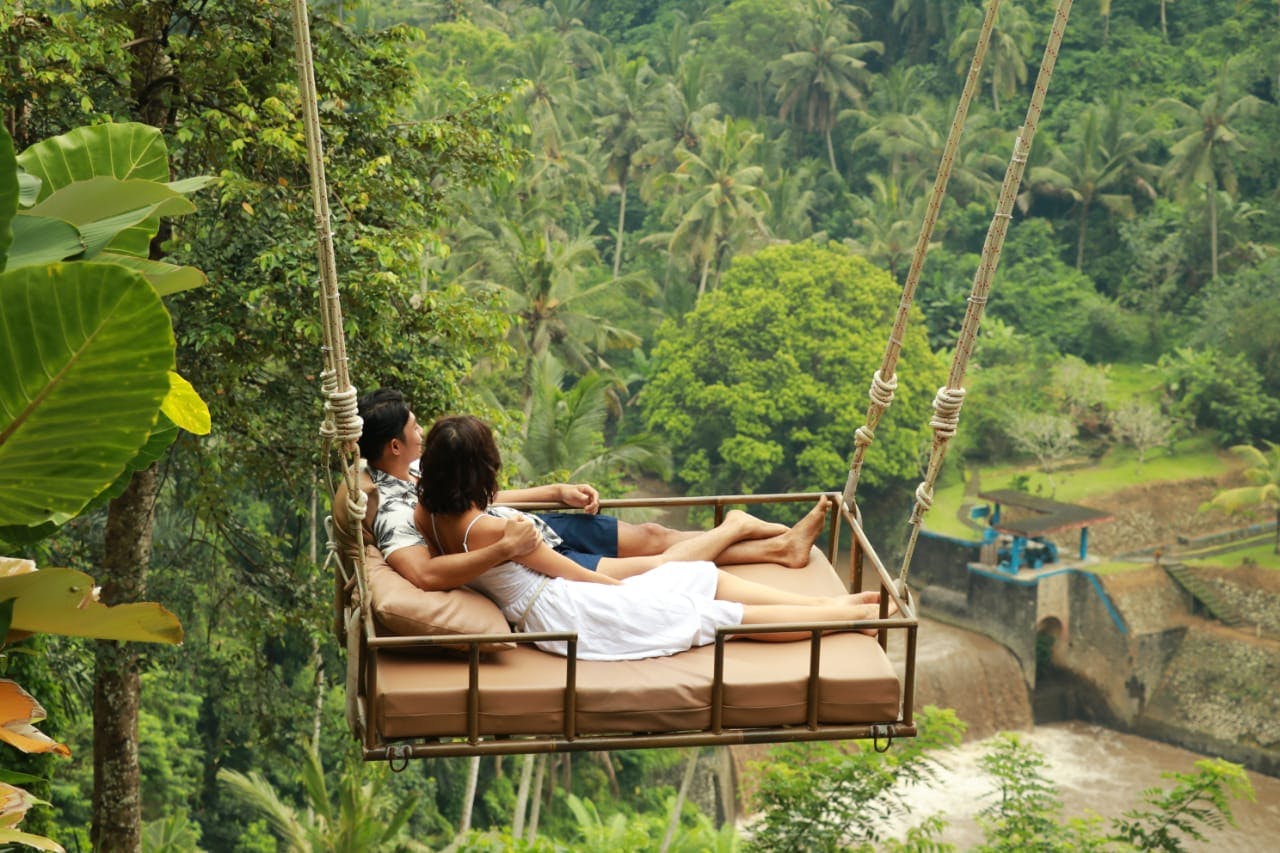 Bali Swing Pioneer in Ubud: Swing Active Package 2