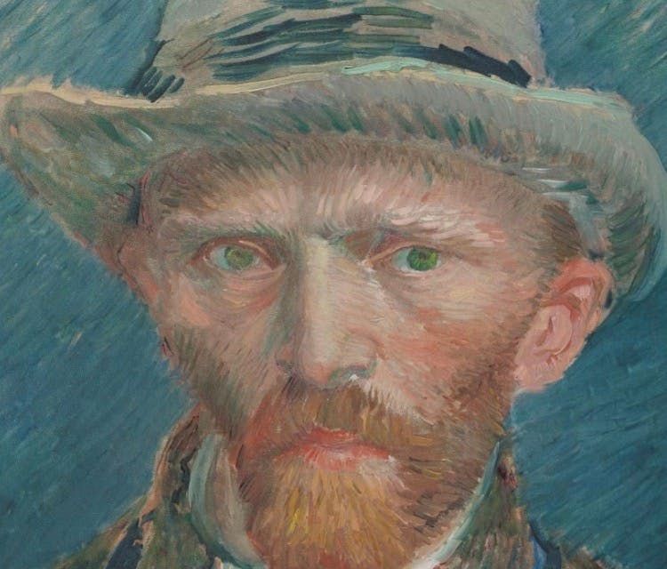 Autoportrait, par Van Gogh