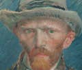 Self-portrait, by Van Gogh