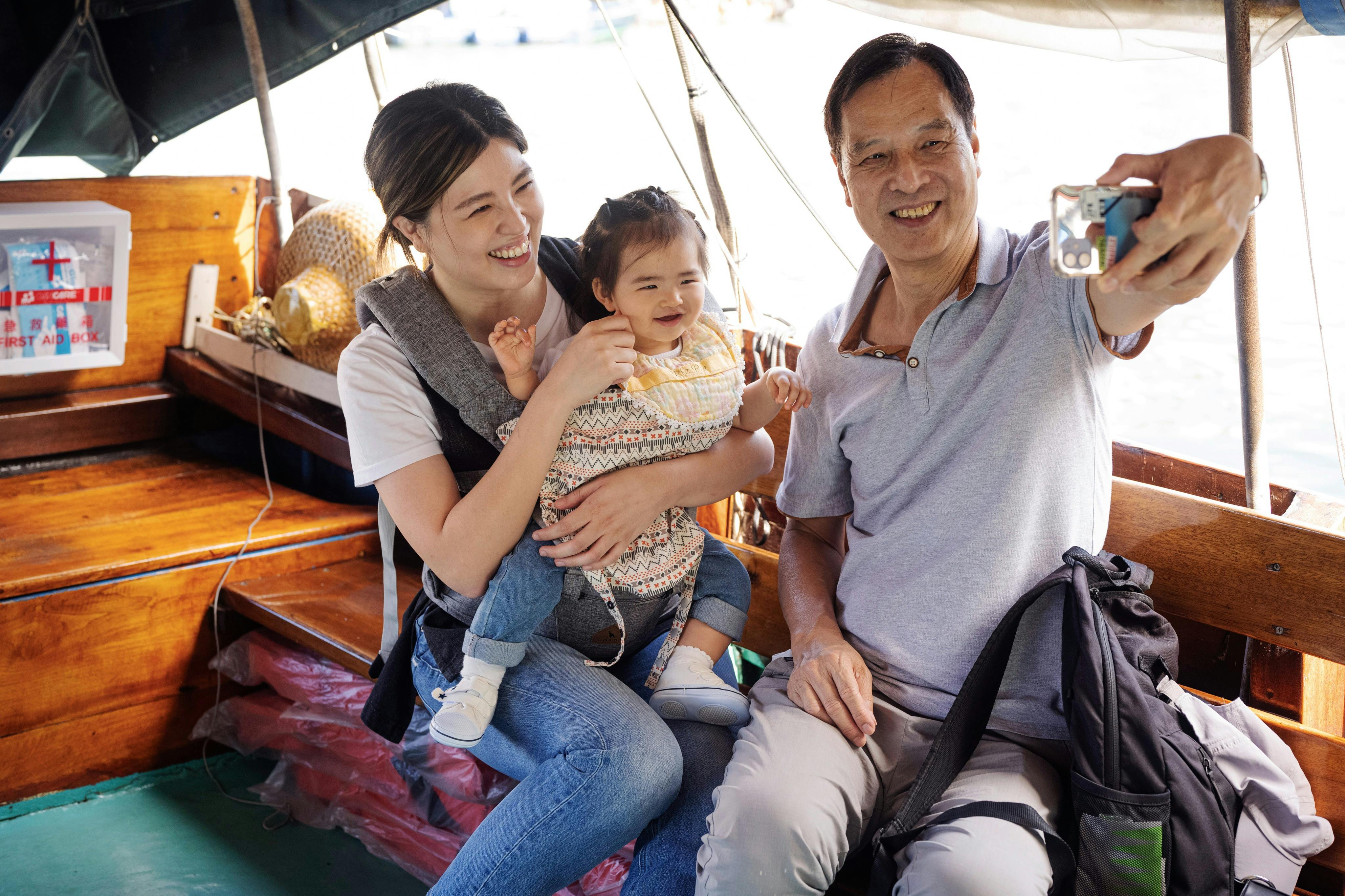 サンパンボートに乗って旅を始めよう