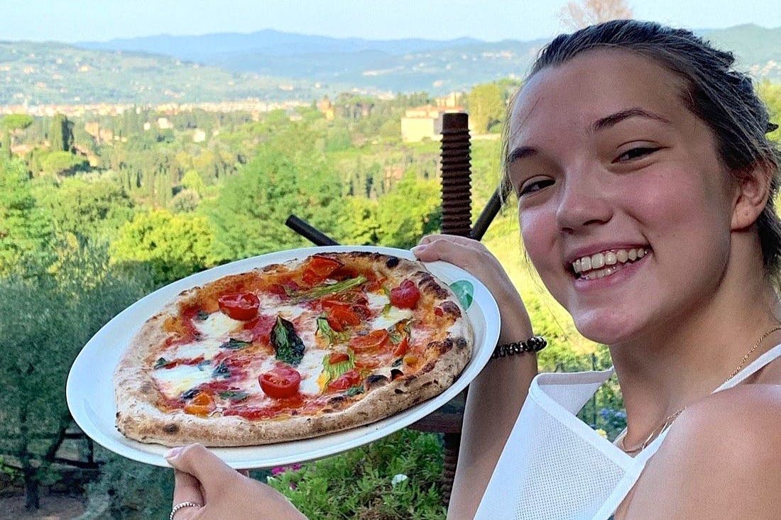 이탈리아에서 피자 만들기