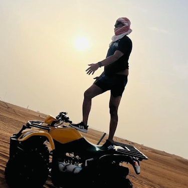 Safari na quadach, oboz Al Khayma i Wycieczka jednodniowa z kolacją z Dubaju