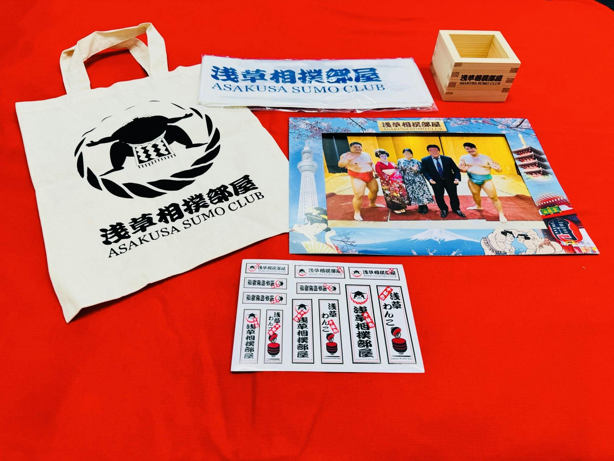 Asakusa Sumo Club Sumo Show: Front Row VIP Orange Seats + Chankonabe