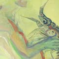 Maria Lassnig | Fear of Cancer, 1979 | ALBERTINA, Wien - Dauerleihgabe aus österreichischem Privatbesitz