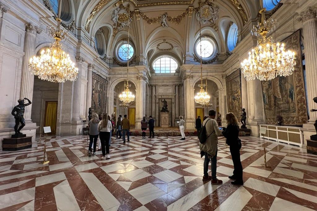 inside Royal Palace madrid