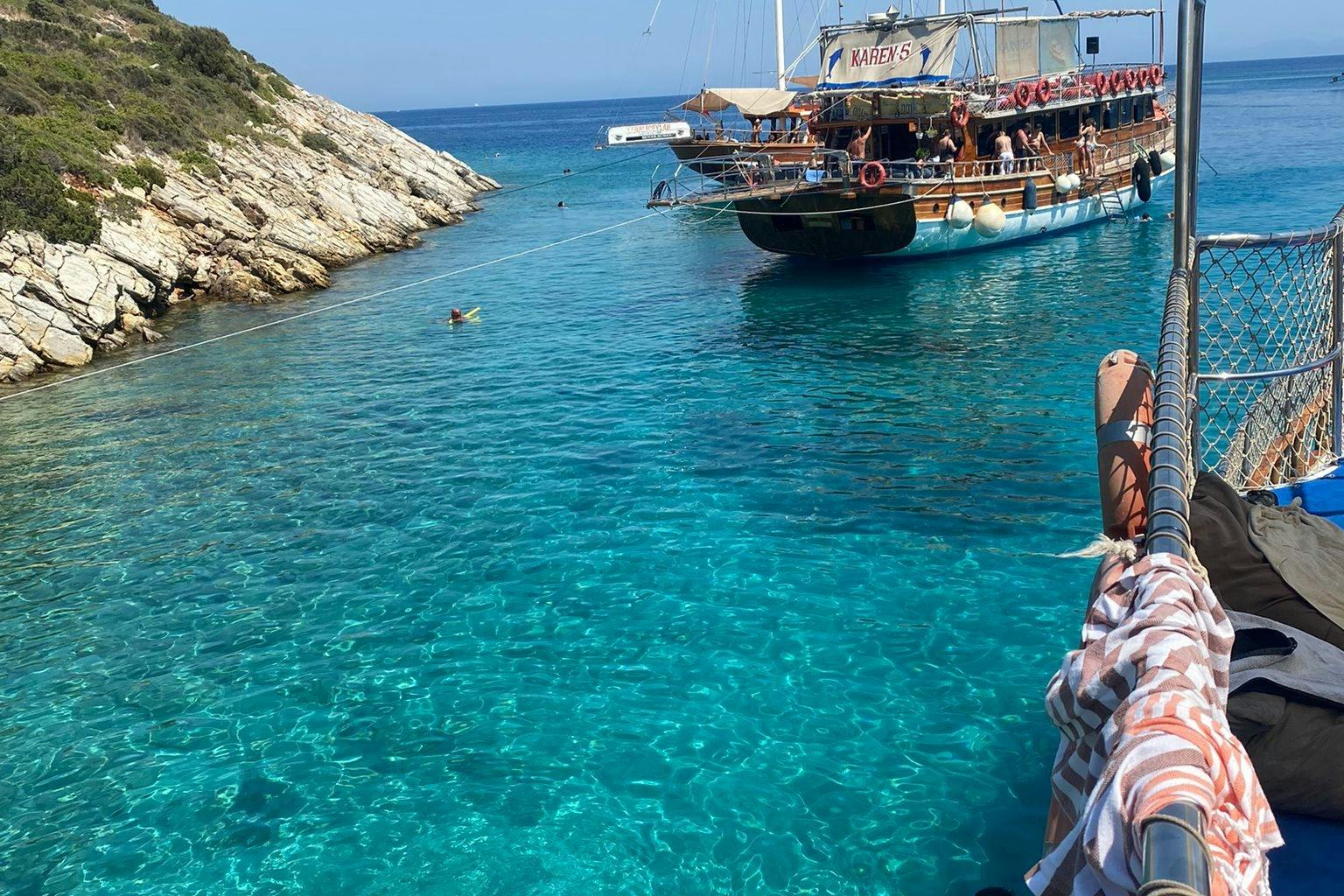 지하 보트 여행