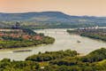 Ohyb Dunaje s bazilikou v Ostřihomi