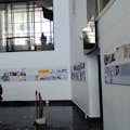 Mini galleria d'arte Nelson Mandela Gateway to Robben Island.