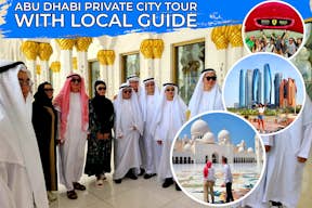 Lokal guidet rundvisning, Sheikh Zayed-moskeen, Etihad-tårnene og Ferrari World