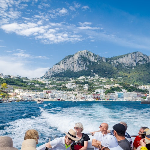 Sorrento: Capri Mini Crucero Traslado Billete