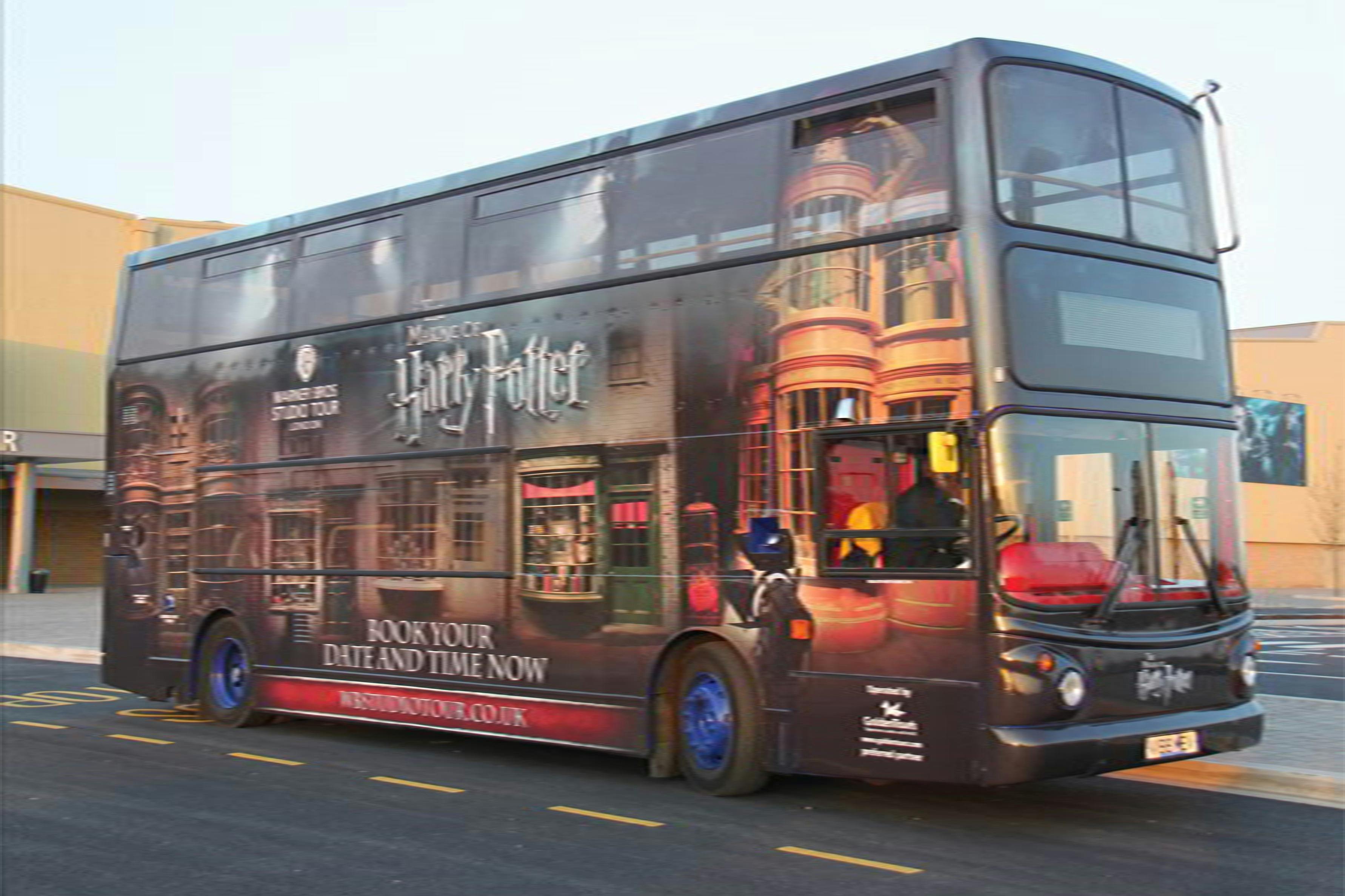 Golden Tours Branded Bus