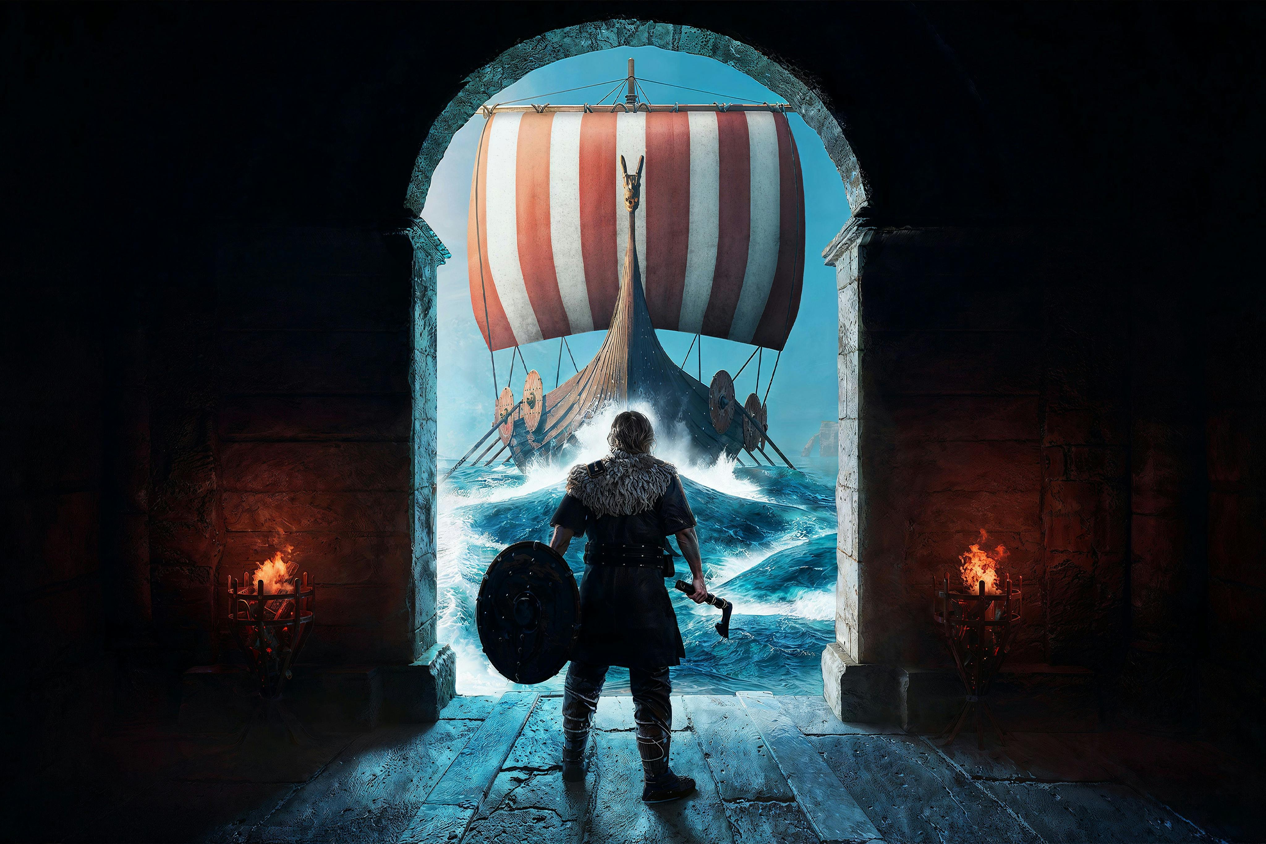 Affiche de la Cité Immersive Viking