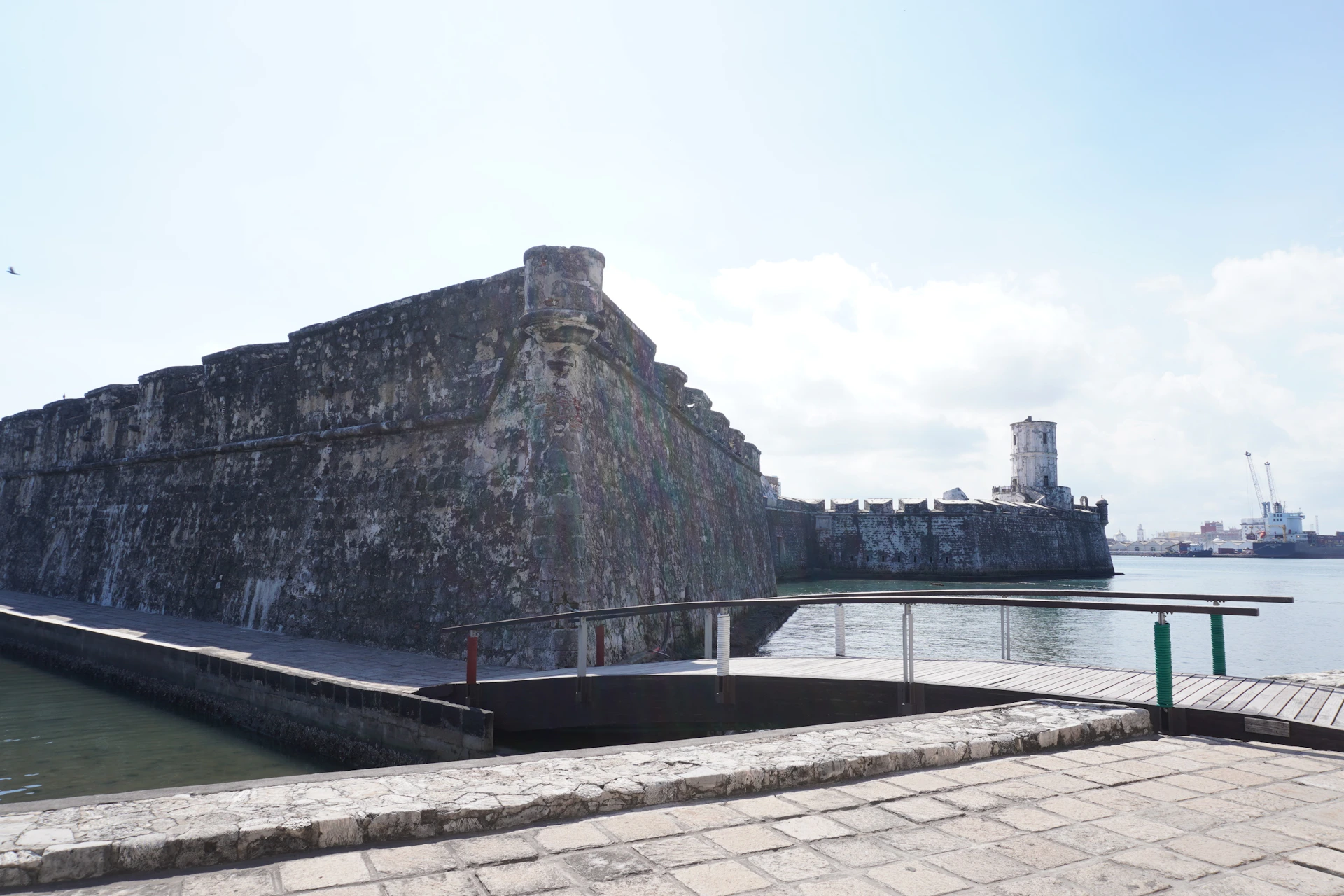 Panoramic view of San Juan de Ulua