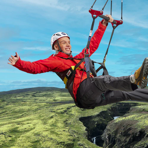 Iceland: The Bird Mega Zipline