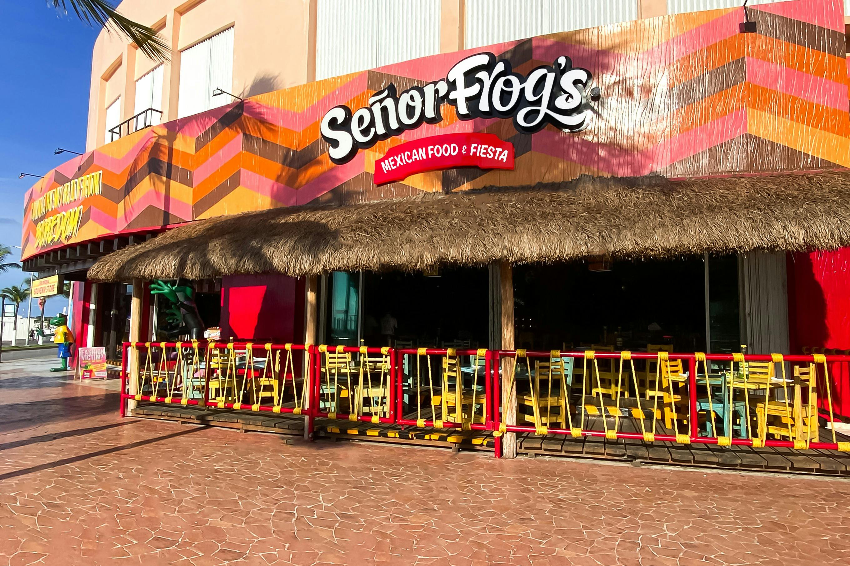 Restaurant senyor Frog's de Cozumel