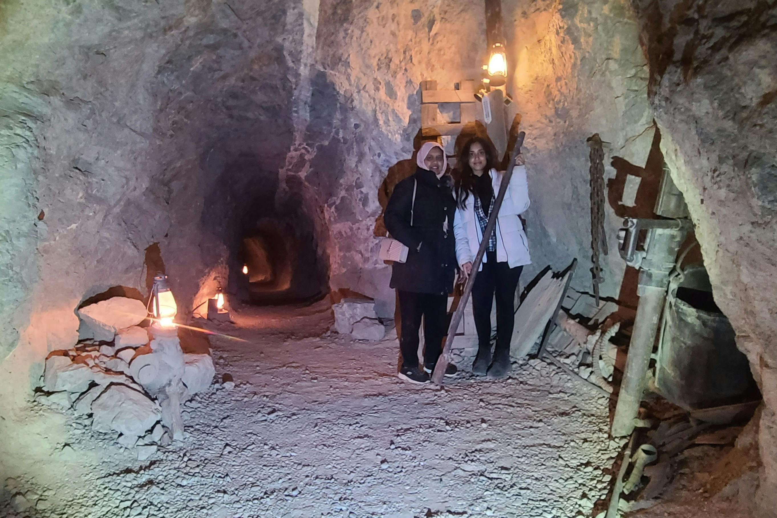 A dins de la mina d'or