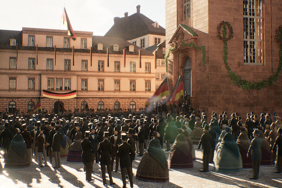 Entry of deputies in 1848