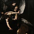Caravaggio, Seven Works of Mercy, 1606-1607. Oil on canvas, 390 × 260 cm. Naples, Pio Monte della Misericordia