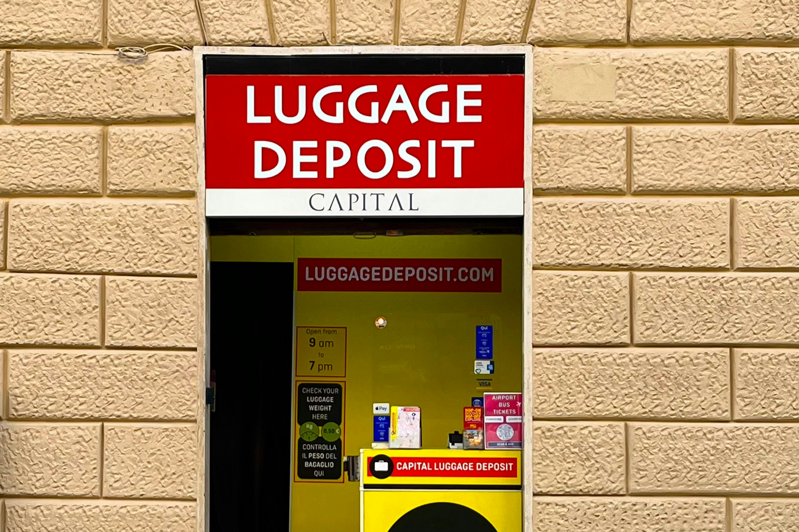 Deposito bagagli: Stazione Termini di Roma Tiqets