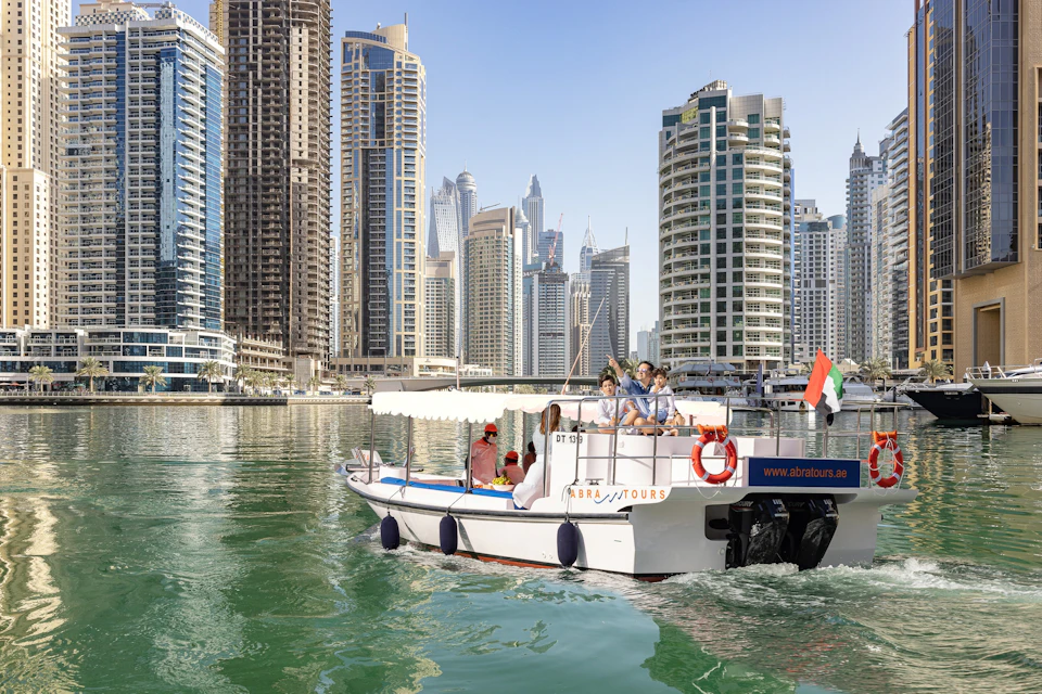 Abra Tours in Dubai Marina.