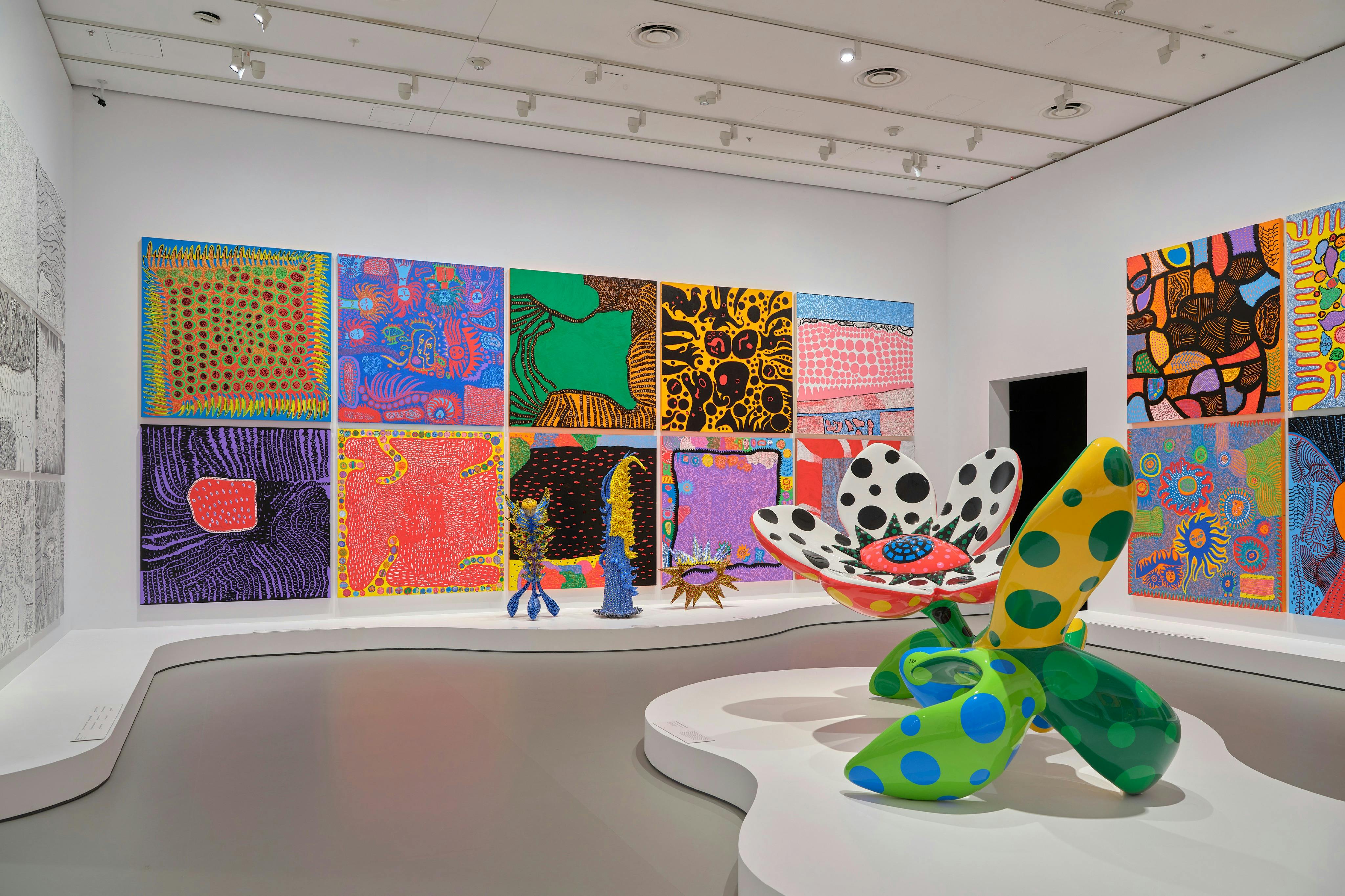 Yayoi Kusama Exhibition at NGV Melbourne