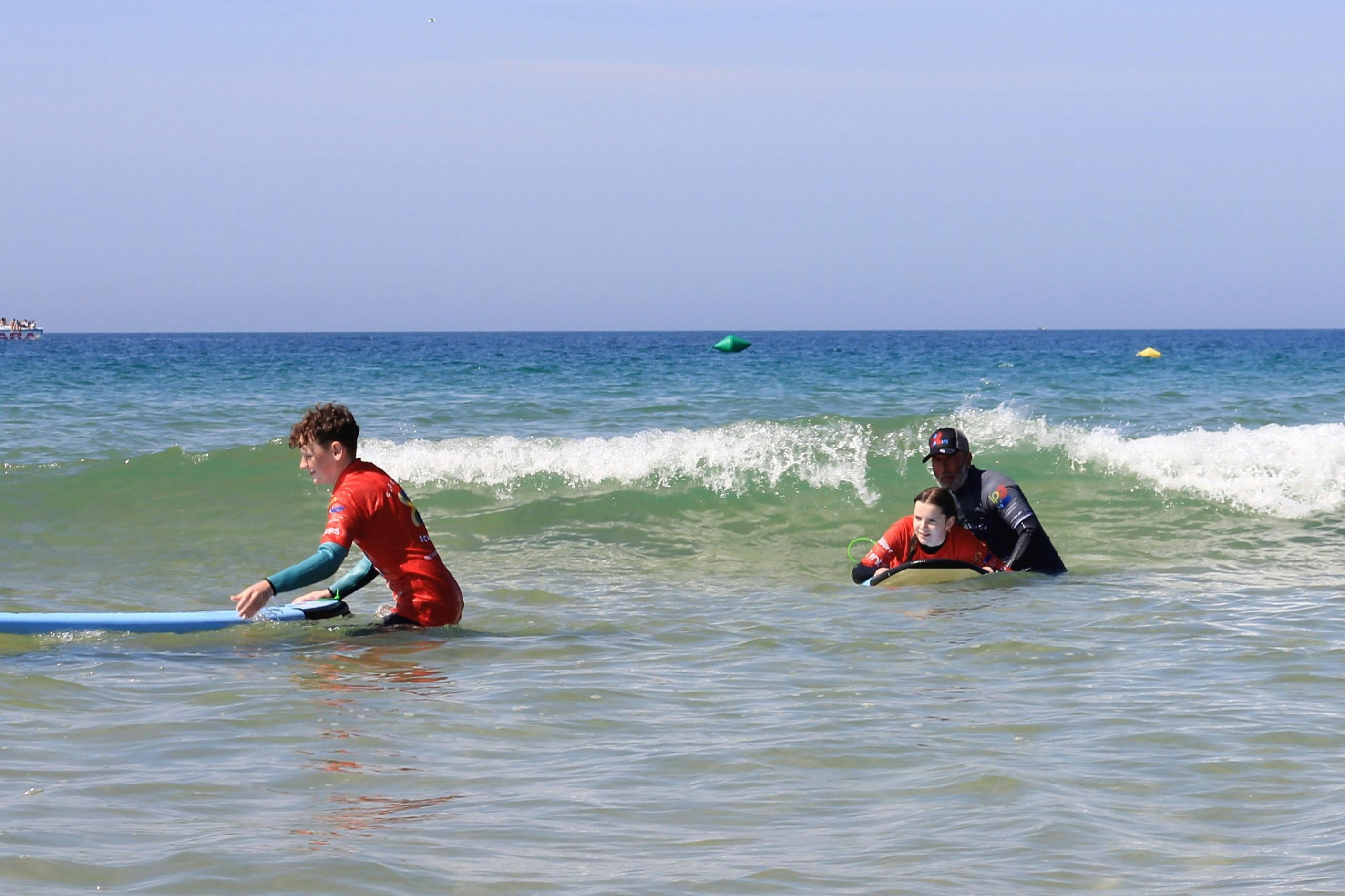First moments Surfing