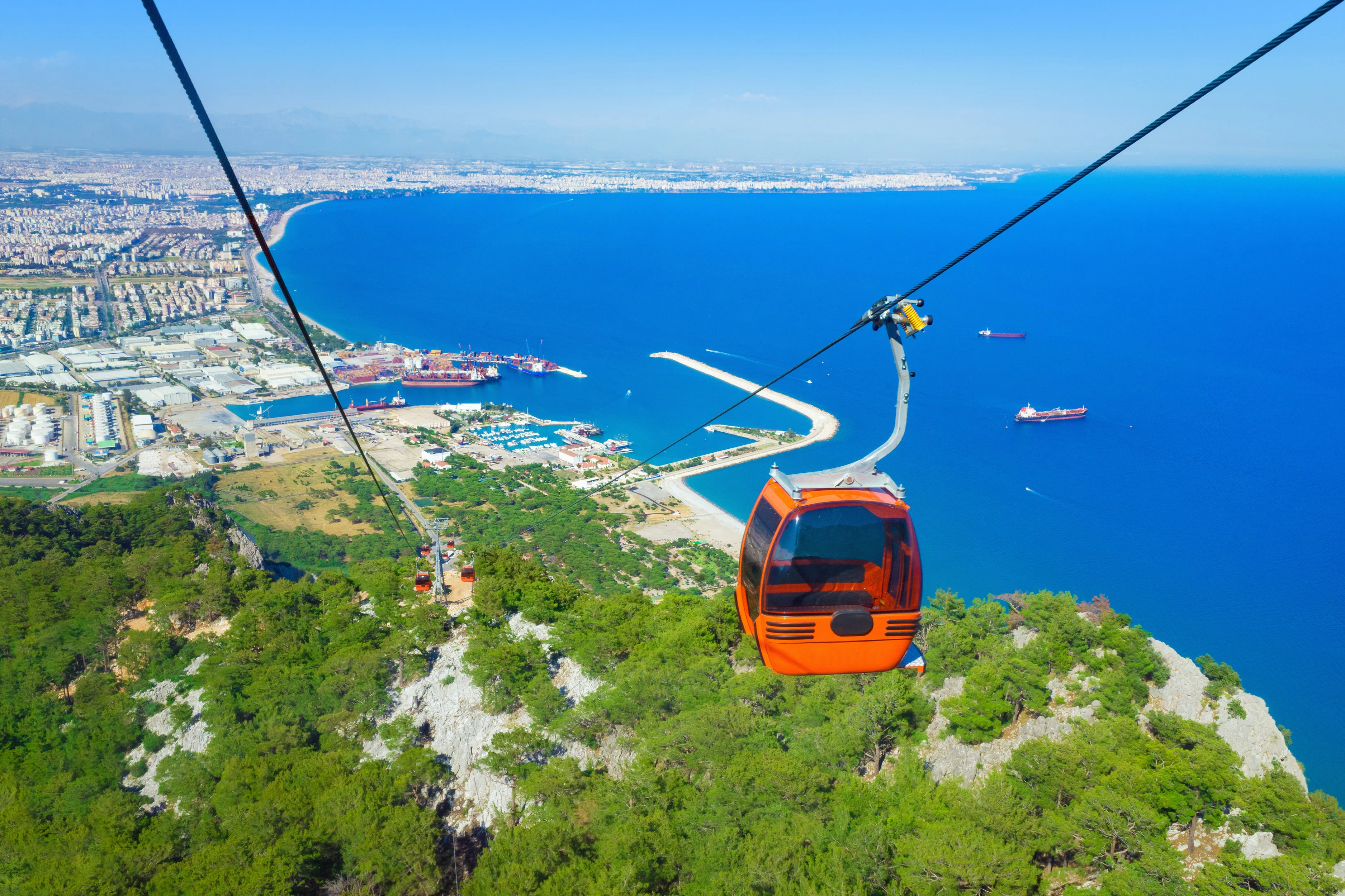 Antalya: City Tour with Cable Car Ride, Boat Trip & Duden Waterfalls