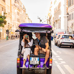 Borghese Gallery Reserved Entry with Audio Guide + Rome Private Golf Cart Tour