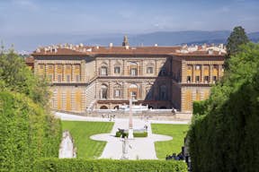 Ingang van het Palazzo Pitti