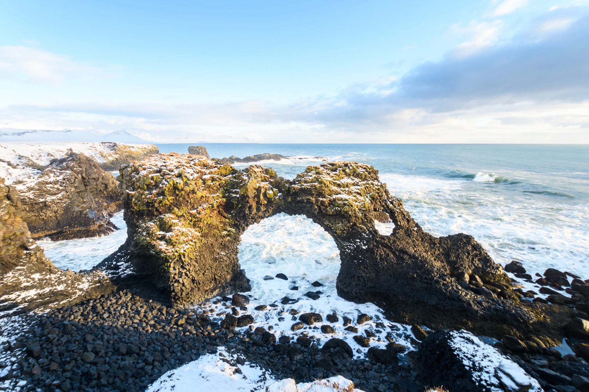 Sea Cliffs at Arnarstapi