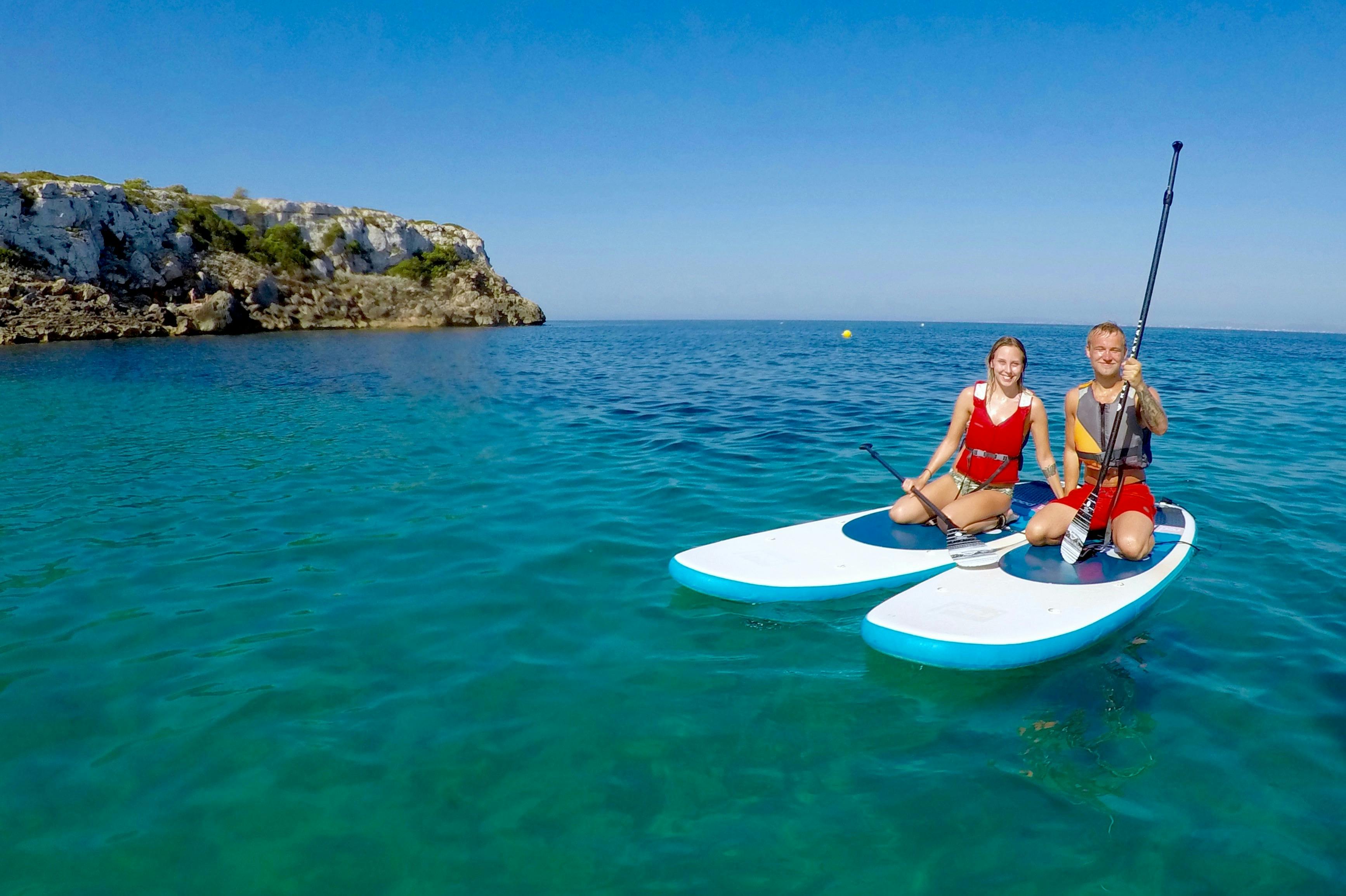 SUP (Stand Up Paddle) classes at BonaOna Mallorca, Playa de Ca'n Pastilla