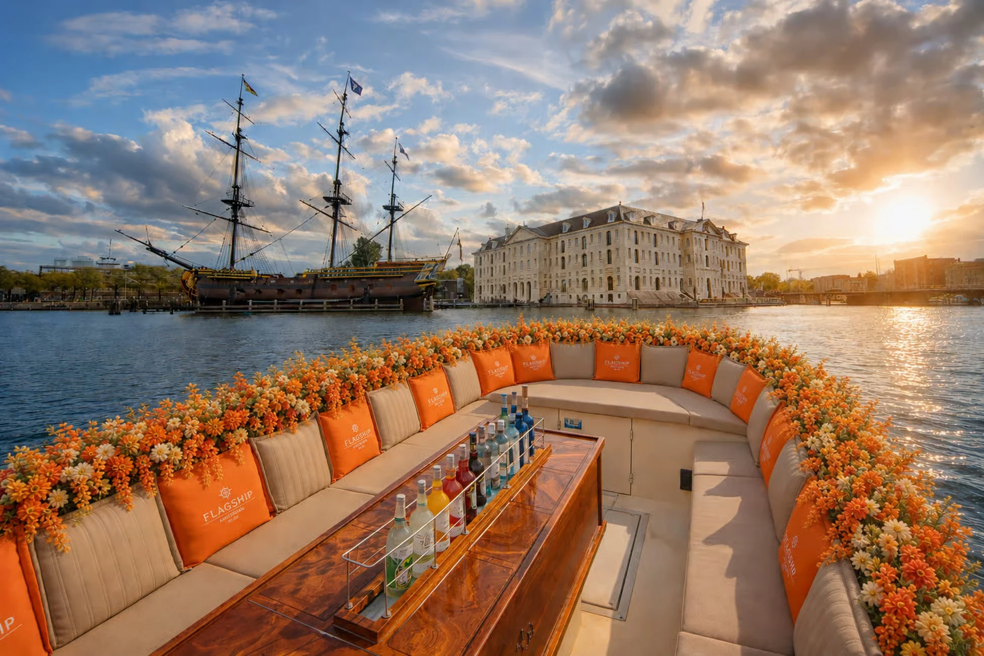 Amsterdam: Luxury Cruise with Onboard Bar