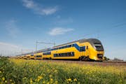 Поезд нидерландских железных дорог