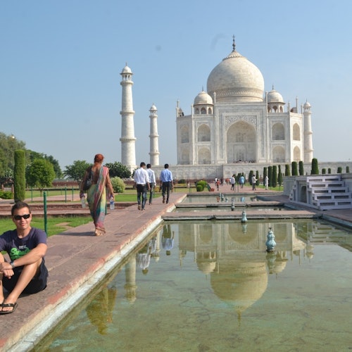 Agra: Excursión Privada al Taj Mahal y al Fuerte de Agra al Amanecer desde Delhi