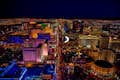 Night Flight Over the Las Vegas Strip