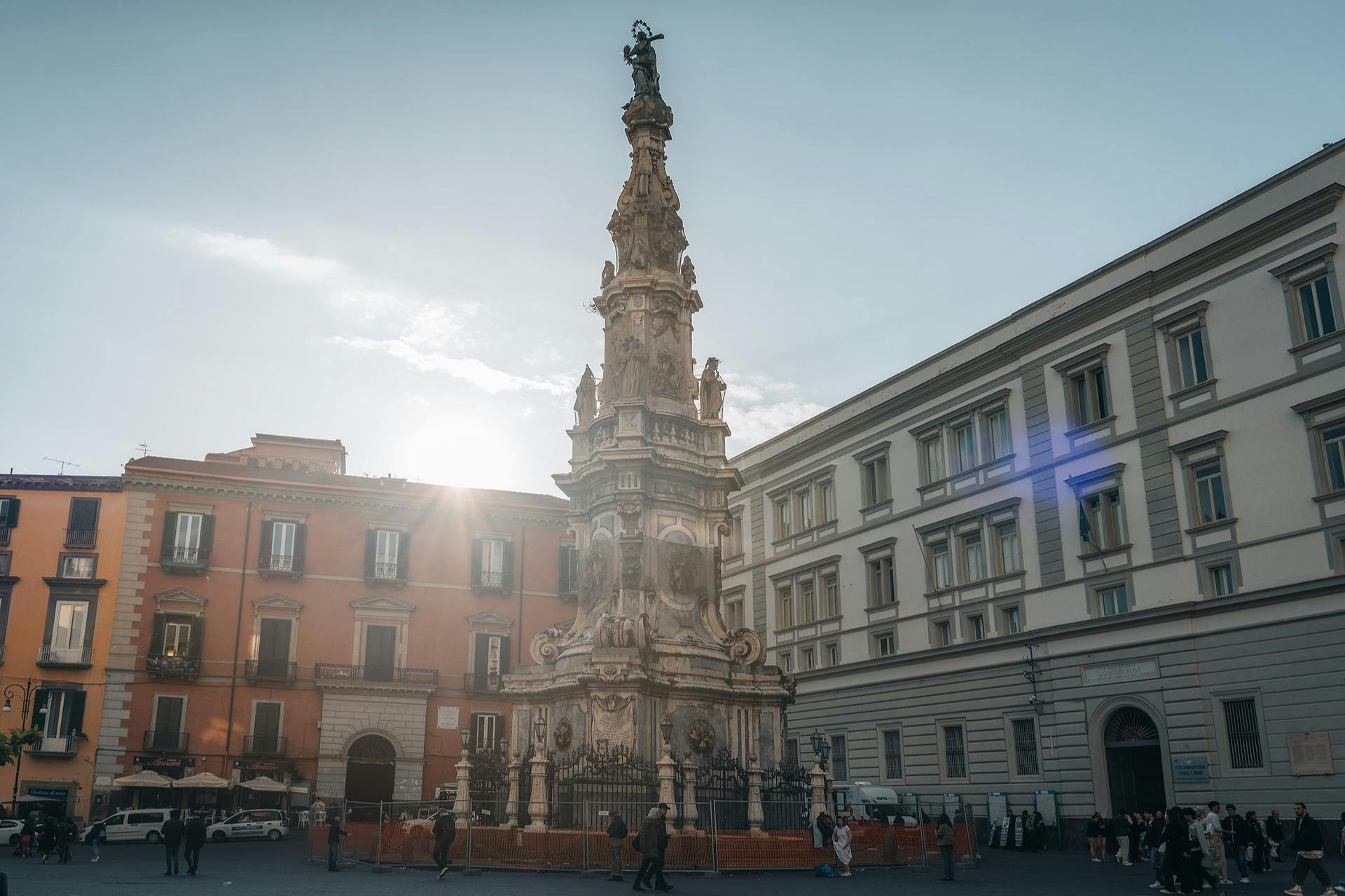 Obelisk of the Immaculate in Naples