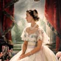 皇家肖像摄影一个世纪。 塞西尔·比顿，玛格丽特公主， 1949年