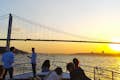 Rundfart i solnedgangen i Bosporus