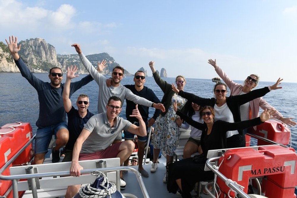 Ilha de Capri: Viagem de um dia saindo de Nápoles com passeio de barco pela ilha