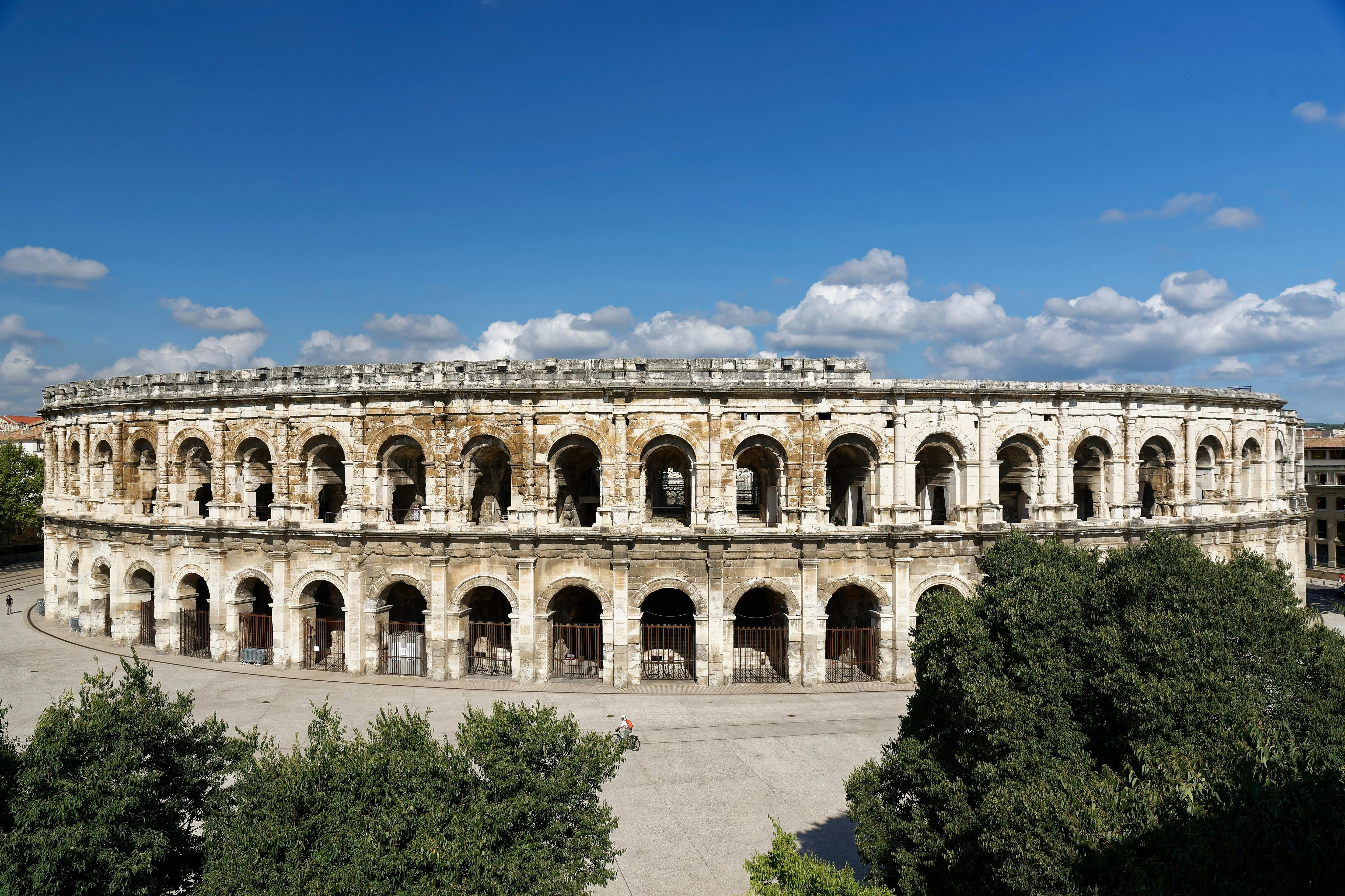les arènes de Nîmes