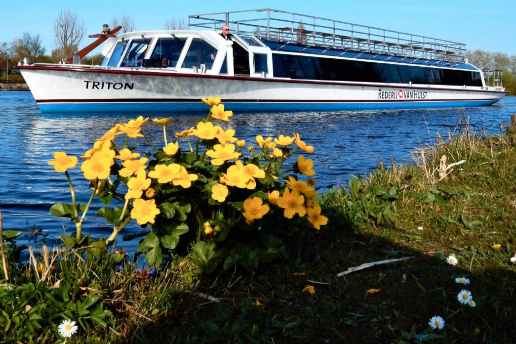 Katwijk: Kagerplassen Windmill & Lake Boat Tour