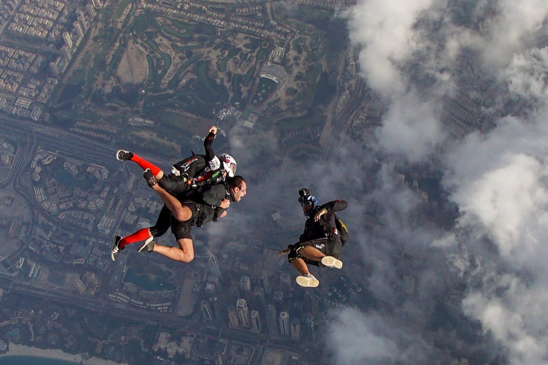 Skydive Dubai - Tandem over de Palm