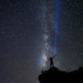 Observación de las estrellas en el Teide