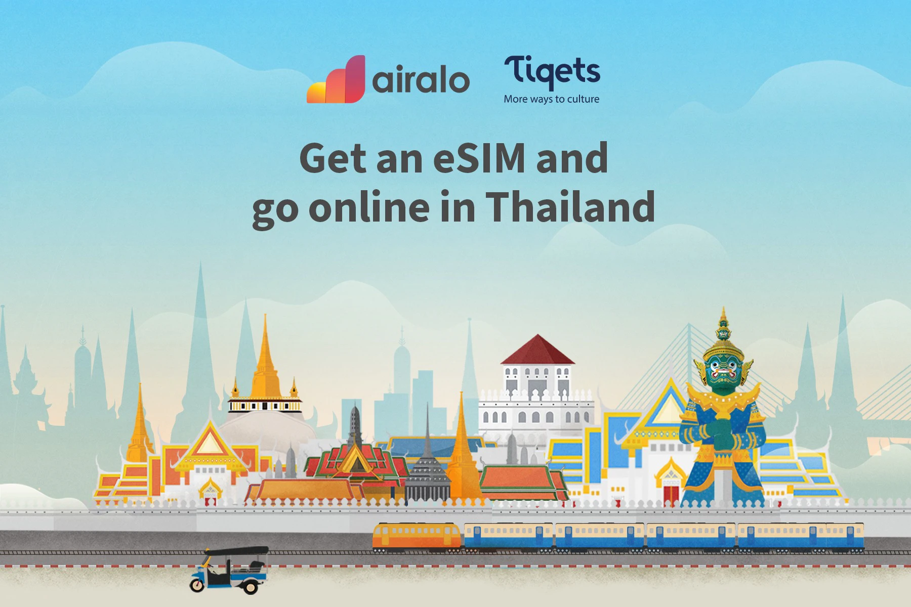 Thailand: Local eSIM by Airalo